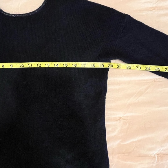 XS Sezane blue Tamara Pull/sweater NWOT. Kid mohair, Alpaca - Picture 6 of 10